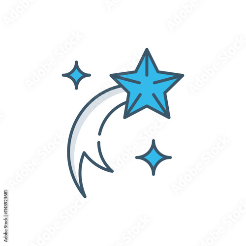 Star of Bethlehem vector icon