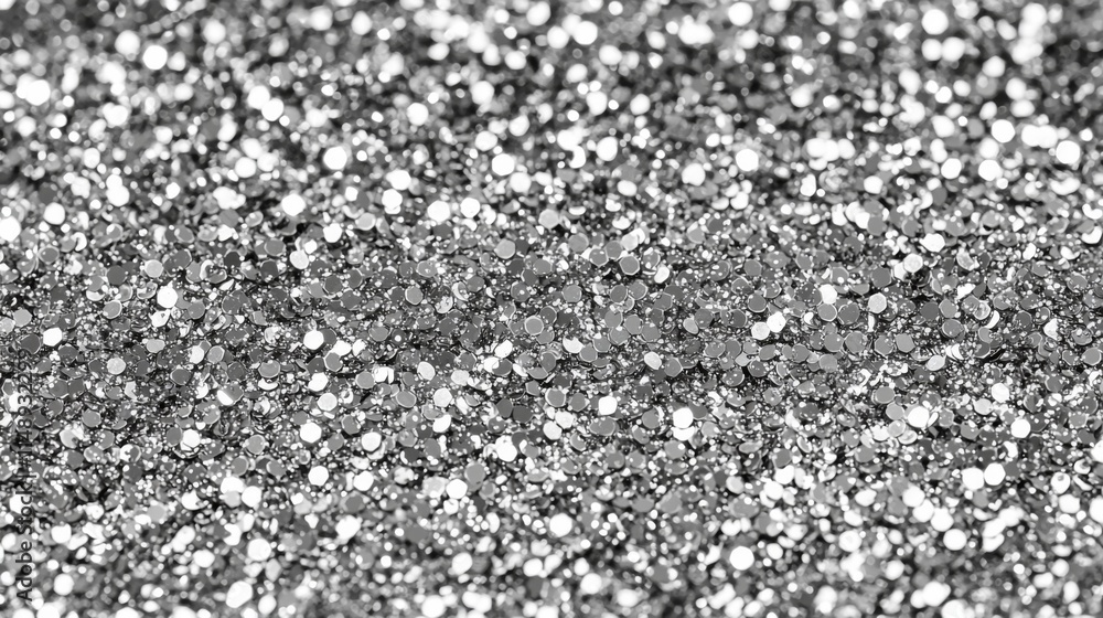Silver Glitter Background Sparkling Shimmer Texture Silver Glitter Background Sparkling Shimmer Texture