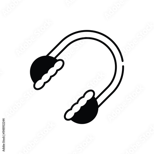 Earmuffs  vector icon