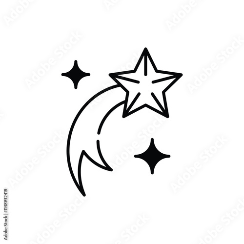 Star of Bethlehem vector icon