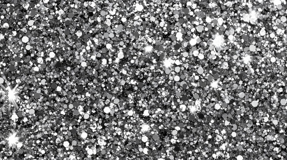 Silver Glitter Background Shimmering Sparkle Texture Silver Glitter Background Shimmering Sparkle Texture