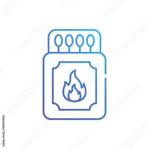 Matchbox vector icon