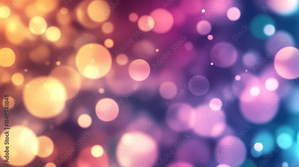 Blurred solarized ombre seamless texture. trendy soft multicolor digital lens flare gradient style. modern trendy fashion print. generative ai. Threnody. Illustration