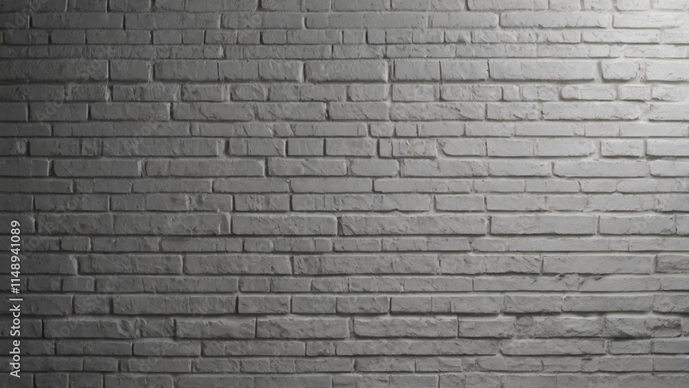 White brick wall texture background designed for stone tile block patterns, painted in neutral grey light color, ideal for wallpaper usage in contemporary modern interior and exterior backdrop design White brick wall texture background designed for stone tile block patterns, painted in neutral grey light color, ideal for wallpaper usage in contemporary modern interior and exterior backdrop design