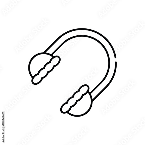 Earmuffs  vector icon