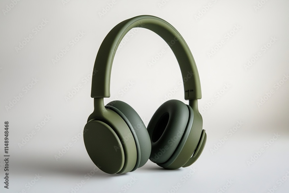 Modern orb-style headphones with a cutting-edge design Modern orb-style headphones with a cutting-edge design