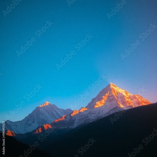 mount hood in the mountains photo