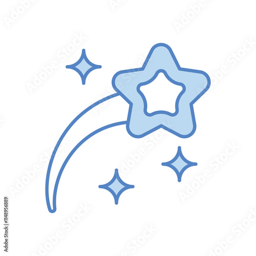 Shooting Star vector icon