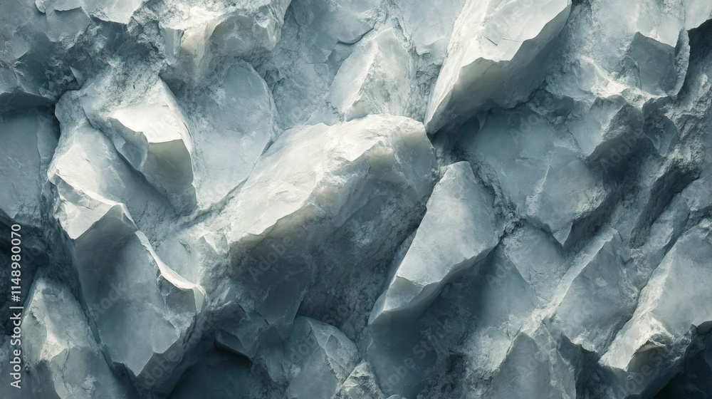 Obraz premium Abstract Textured Glacial Rock Formation Image