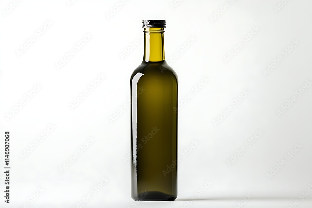 olive oil bottle isolated on white background olive oil bottle isolated on white background