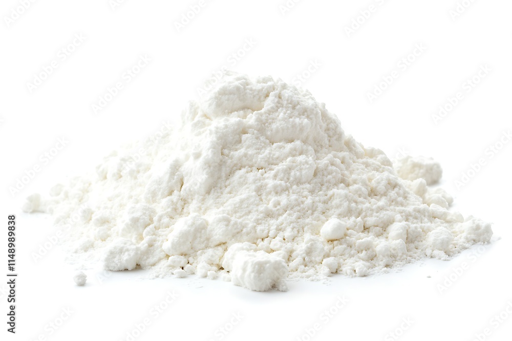 baking powder isolated on white background baking powder isolated on white background