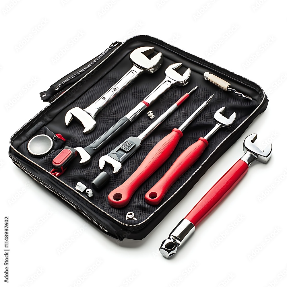 tool kit isolated on white background tool kit isolated on white background