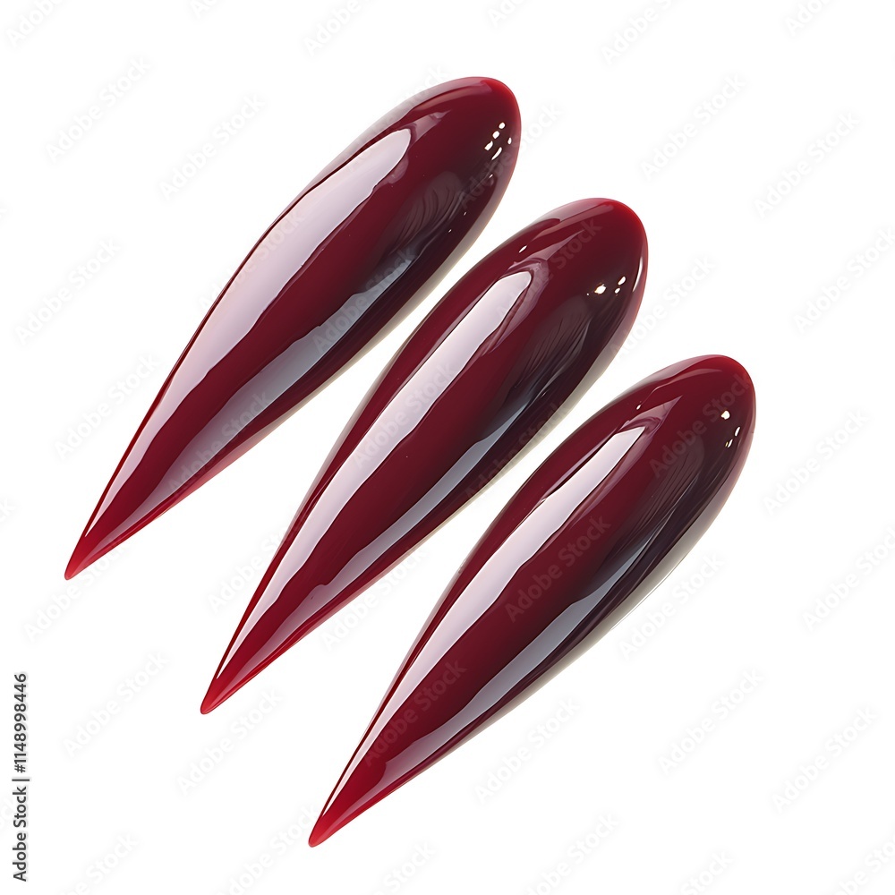 nails isolated on white background nails isolated on white background
