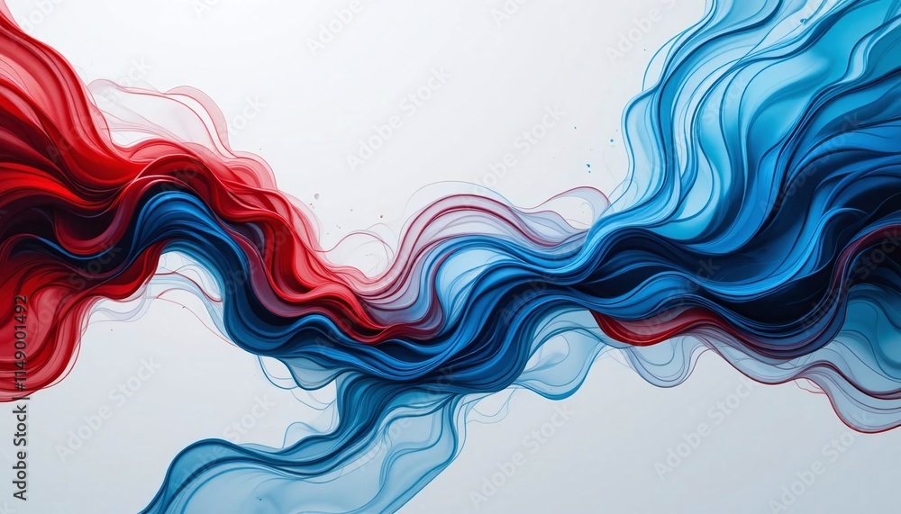 Fototapeta premium abstract colorful background with waves