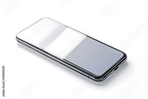 phone screen protector isolated on white background 