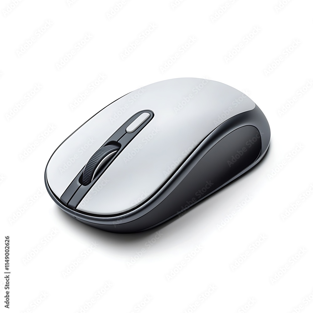 wireless mouse isolated on white background wireless mouse isolated on white background