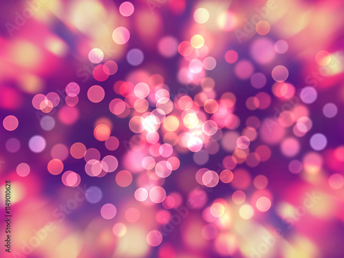 Bokeh as background