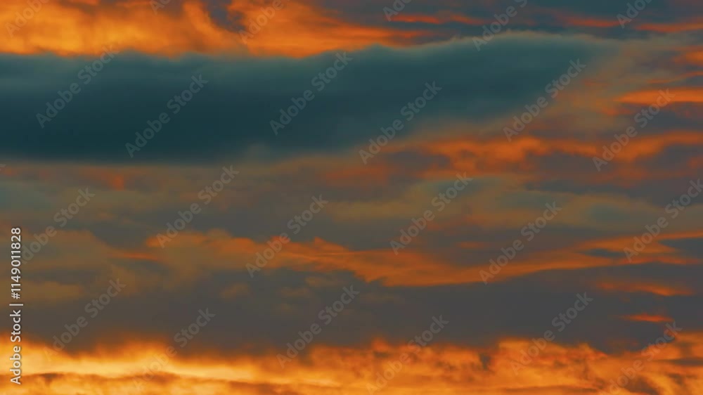 Colorful clouds at the sky during sundown in the winter. Colorful clouds at the sky during sundown in the winter.