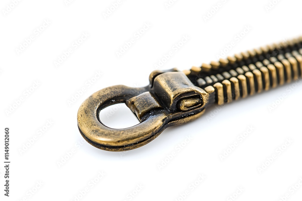 zipper isolated on white background zipper isolated on white background