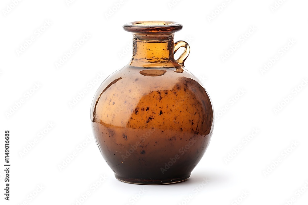 vinegar jar isolated on white background vinegar jar isolated on white background
