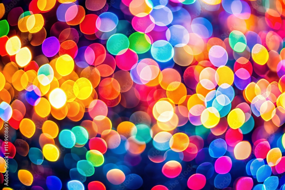 Enchanting Bokeh Lights: Abstract Dark Background Photography Enchanting Bokeh Lights: Abstract Dark Background Photography