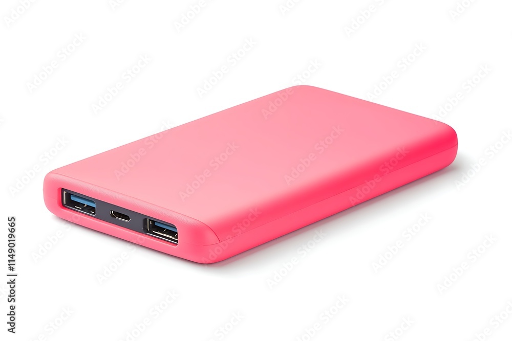 portable power bank isolated on white background portable power bank isolated on white background