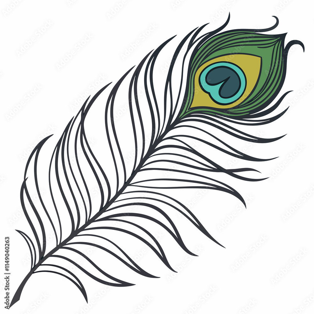 peacock feather