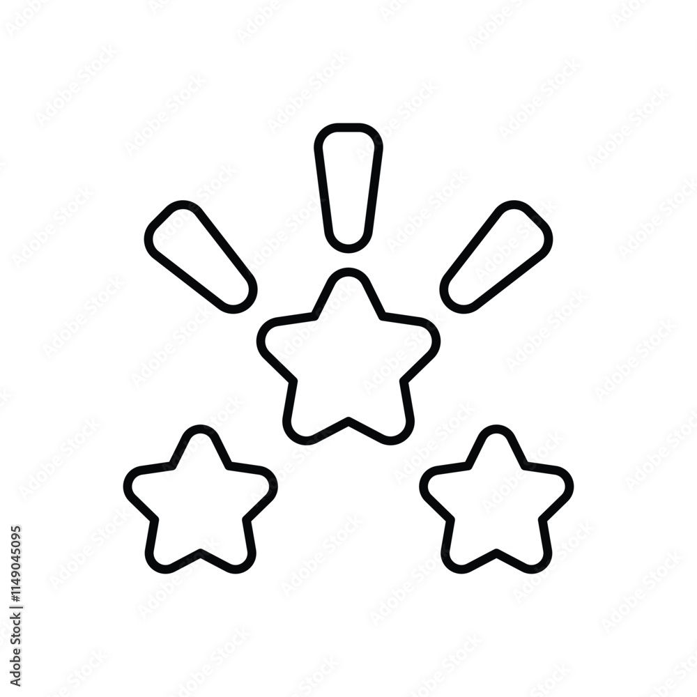 Obraz premium Golden Stars