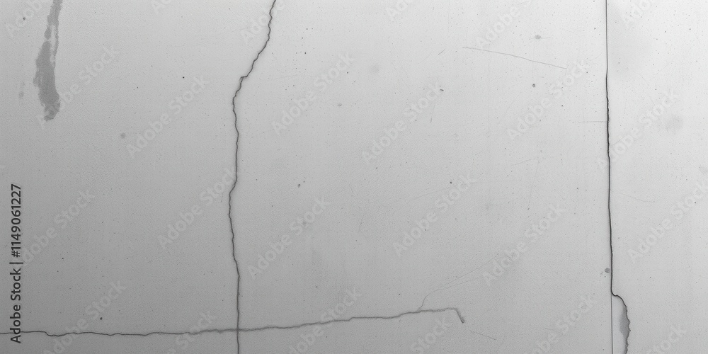 Fototapeta premium Horizontal geometric design on textured cement surface, construction, pattern