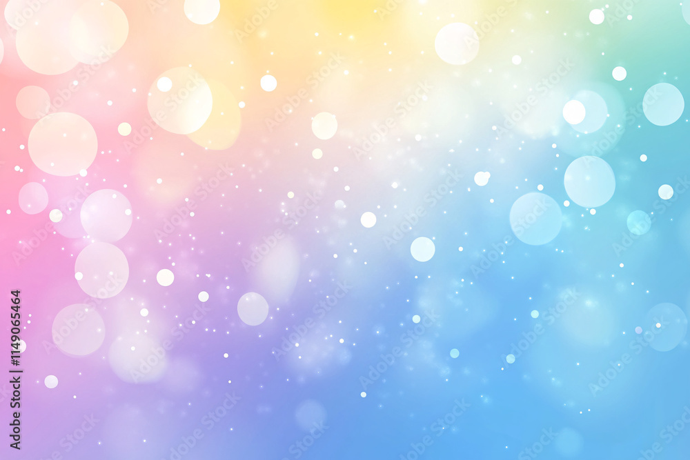 a colorful bokeh gradient with soft pastel hues blending pink blue and yellow with glowing light and sparkles
a colorful bokeh gradient with soft pastel hues blending pink blue and yellow with glowing light and sparkles