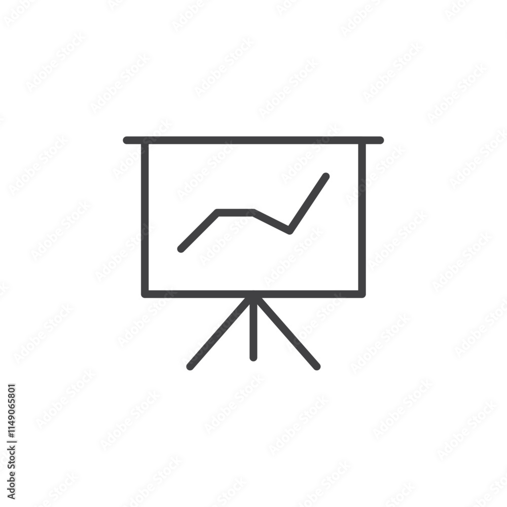 Board analytics icon Vector logo set flat Board analytics icon Vector logo set flat