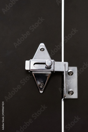 lock on a restroom door