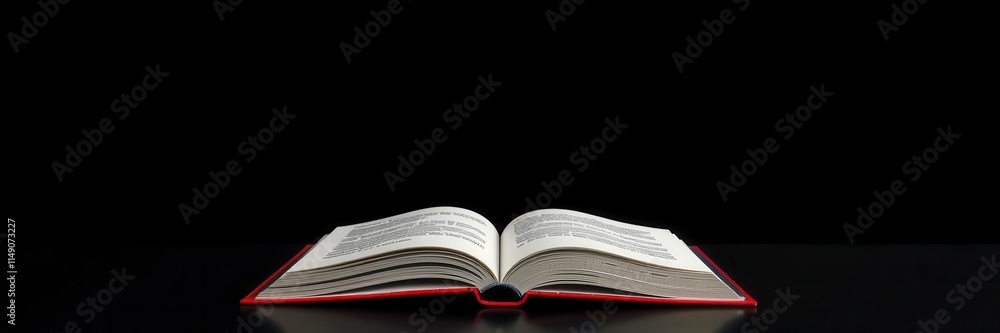 Obraz premium Book cover mockup featuring a blank book on a customizable background, ideal for showcasing your design, publishing, presentation, background