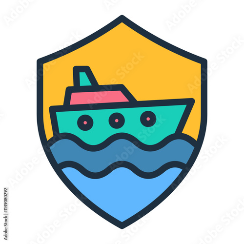 Boat Insurance Icon