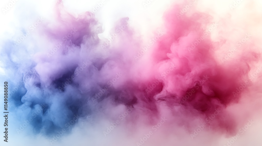 Abstract Pastel Colored Smoke Clouds Background Abstract Pastel Colored Smoke Clouds Background