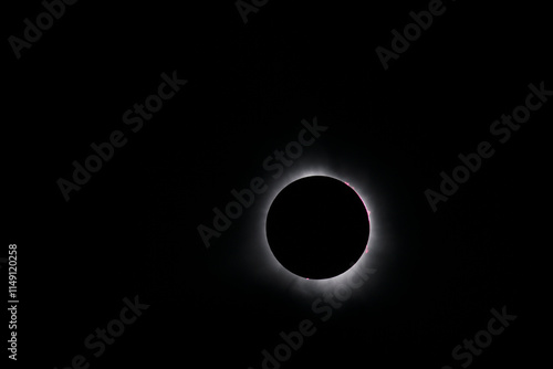 Total Solar Eclipse Solar flair Bailys Beads