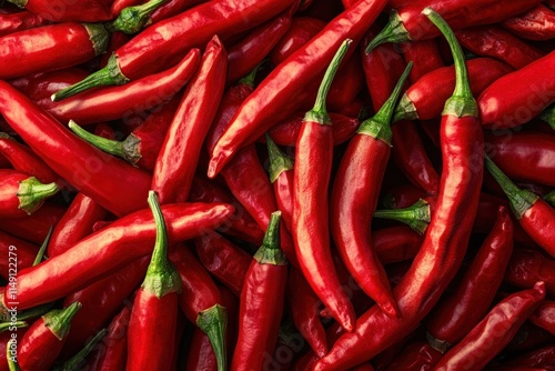 Wallpaper Mural A vibrant pile of fresh red chilies, a spicy burst of color and flavor. Torontodigital.ca