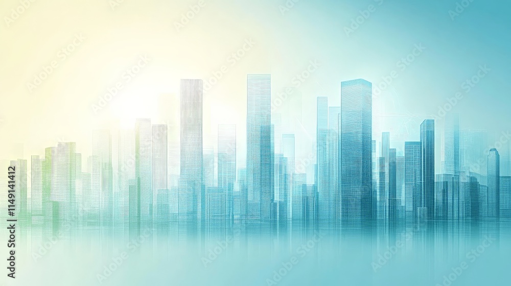 Futuristic Cityscape with Advanced Technology Elements Futuristic Cityscape with Advanced Technology Elements