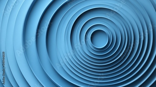Relaxing blue water texture with gentle ripples and rings, creating a calming spa background, ideal for a top-down view with copy space to complement wellness or beauty products.