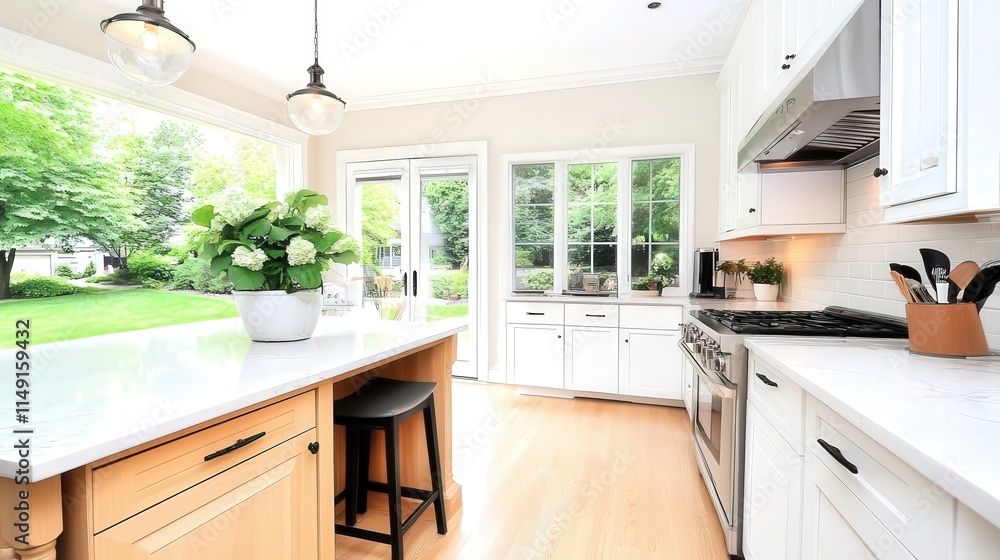 country style kitchen flowers and green backyard country style kitchen flowers and green backyard