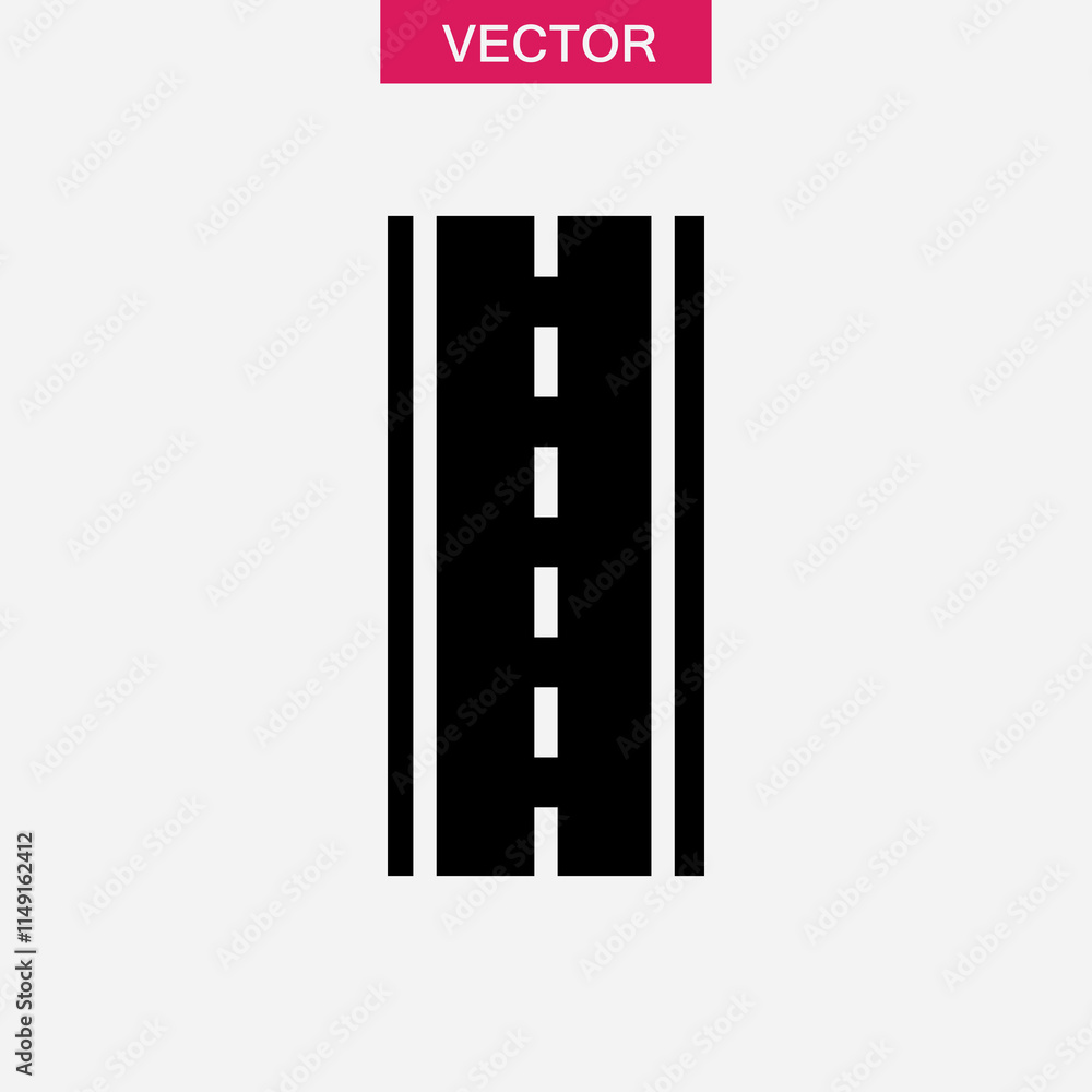 Highway, road, travel icon.vector flat black simple illustration for web and app..eps Highway, road, travel icon.vector flat black simple illustration for web and app..eps