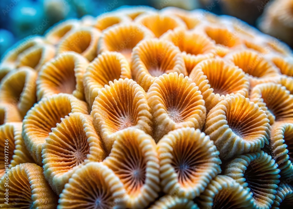 Macro Photography: Delicate Texture of Dead Coral Reef Macro Photography: Delicate Texture of Dead Coral Reef