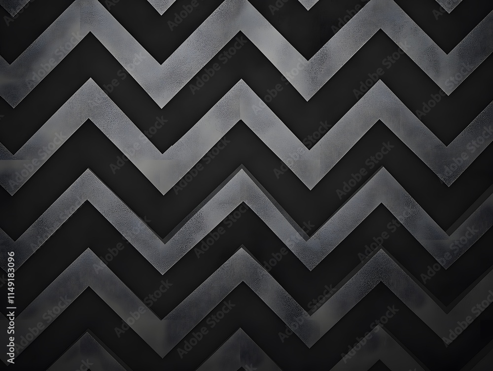 A textured pattern featuring zigzag lines in shades of gray against a dark background. A textured pattern featuring zigzag lines in shades of gray against a dark background.