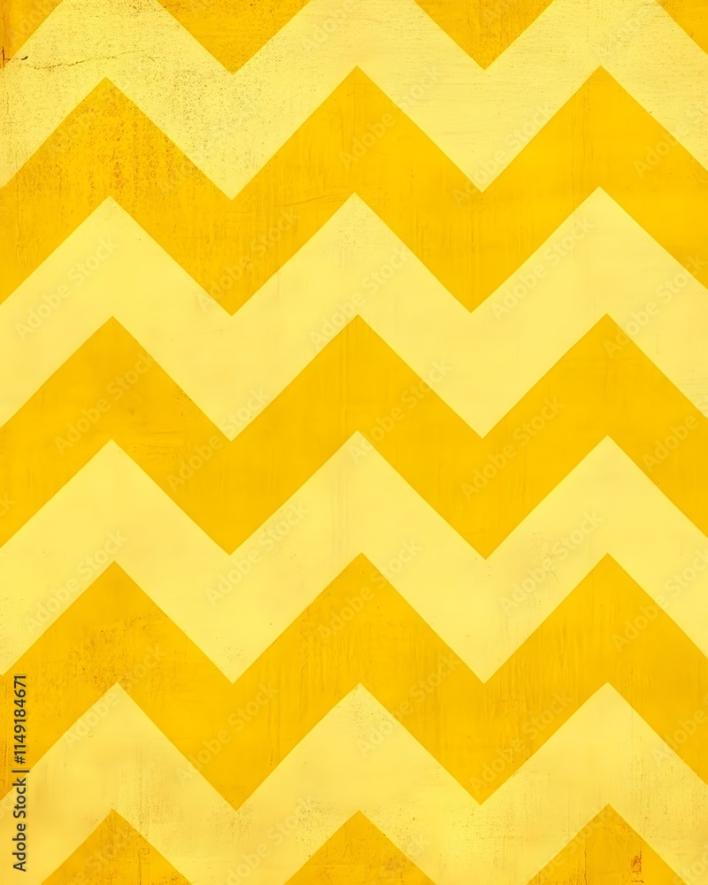 A vibrant yellow zigzag pattern suitable for backgrounds or graphic design. A vibrant yellow zigzag pattern suitable for backgrounds or graphic design.