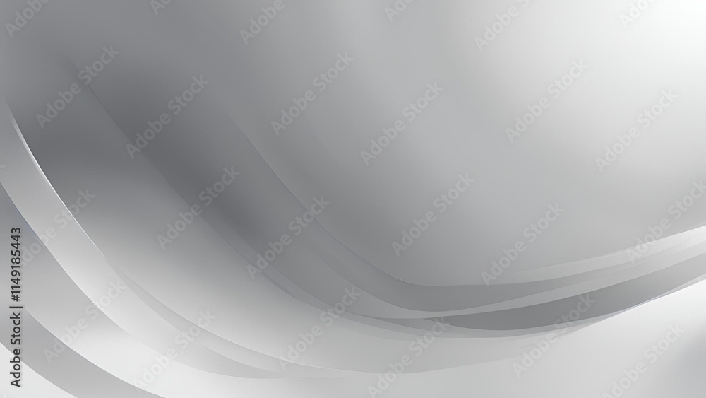 Fototapeta premium A sophisticated gray and white background featuring a gradient and subtle stains