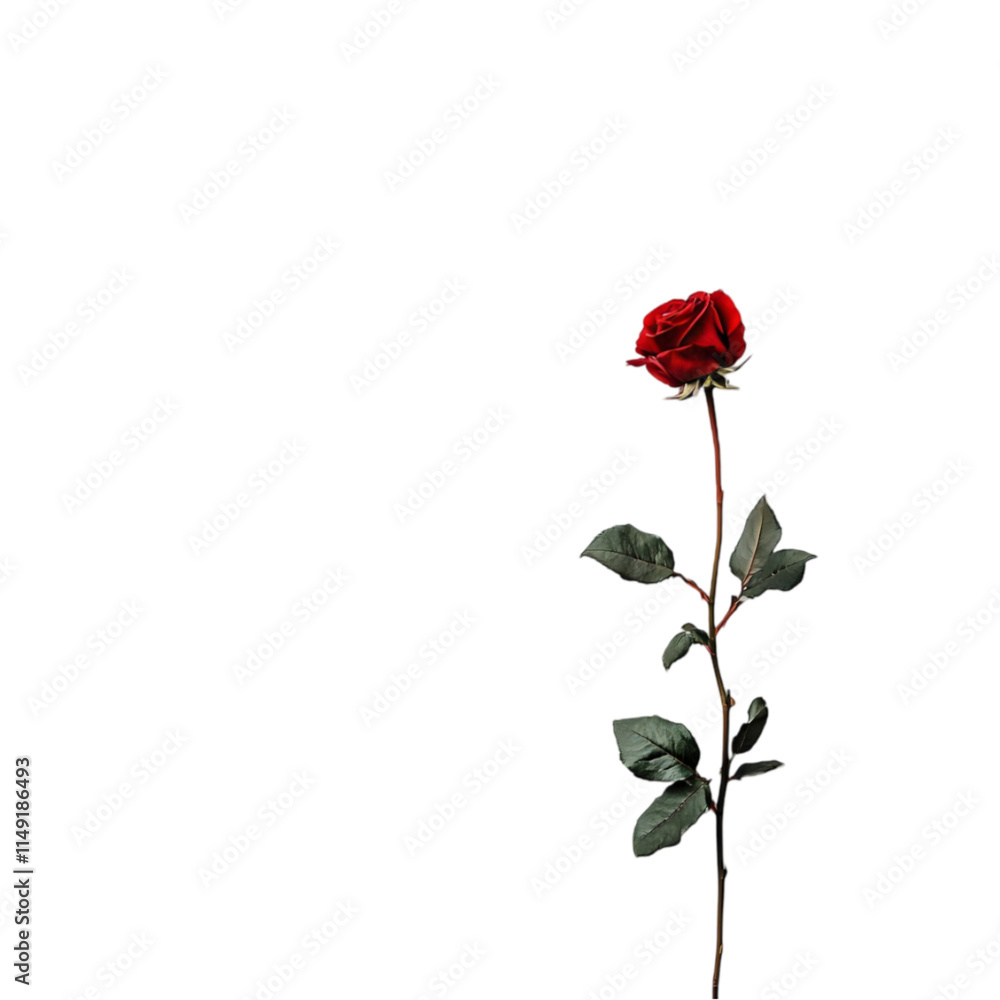 Red Rose PNG cutout isolated on white and transparent background. red rose png, rose transparent background, red rose cutout, isolated red rose, beautiful rose png, flower png, Red Rose PNG cutout isolated on white and transparent background. red rose png, rose transparent background, red rose cutout, isolated red rose, beautiful rose png, flower png,