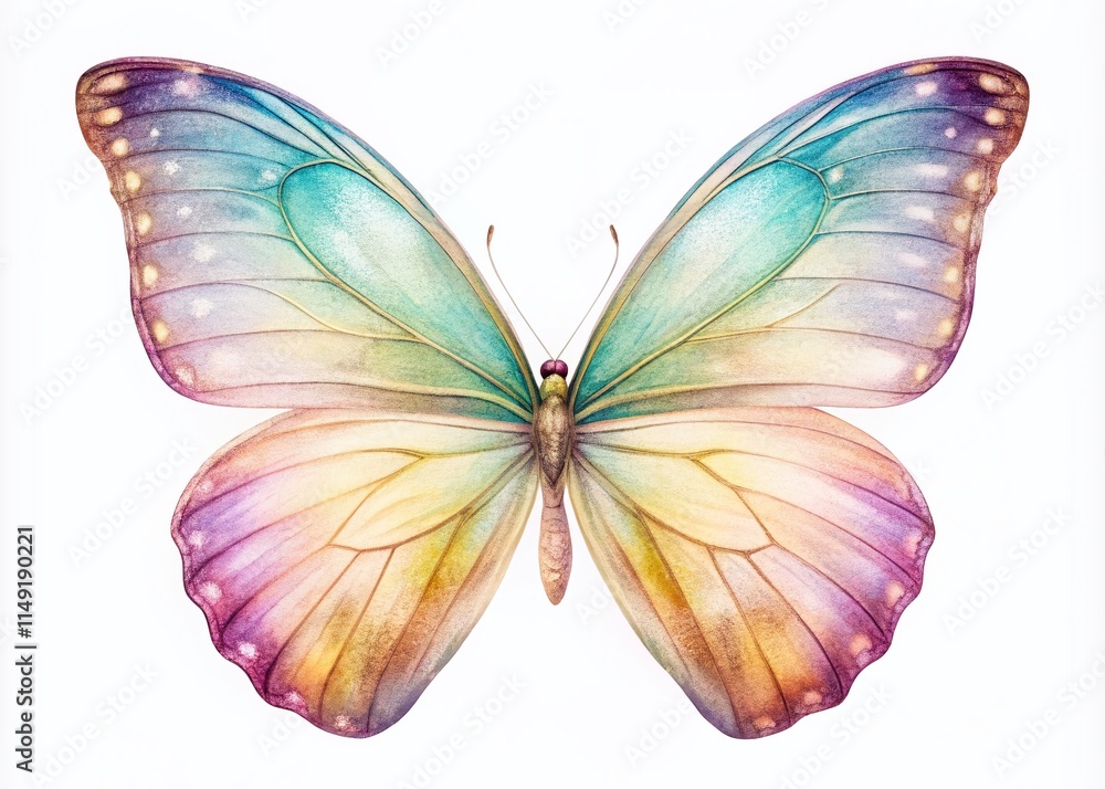 Magical Butterfly Wings: Fantasy Clipart for Stickers & Sublimation Magical Butterfly Wings: Fantasy Clipart for Stickers & Sublimation