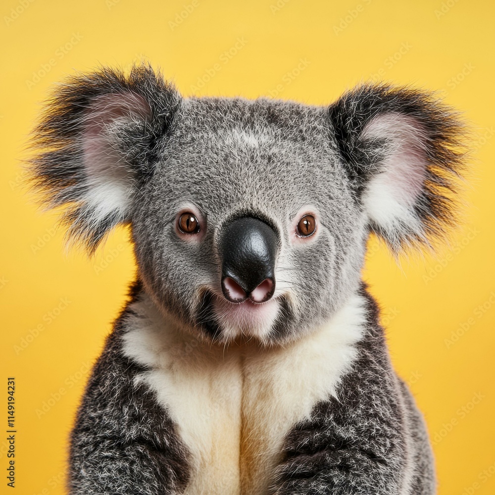 Fototapeta premium Adorable koala bear. AI.