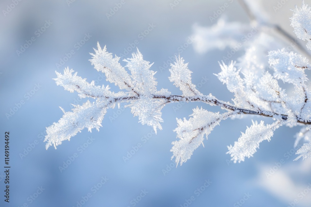 Obraz premium Snow and Ice Landscape