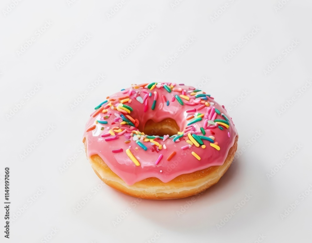 donut with sprinkles donut with sprinkles